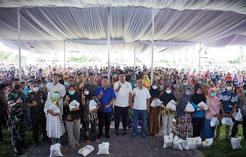 Bupati Labuhanbatu Sambut Kedatangan Bobby Nasution