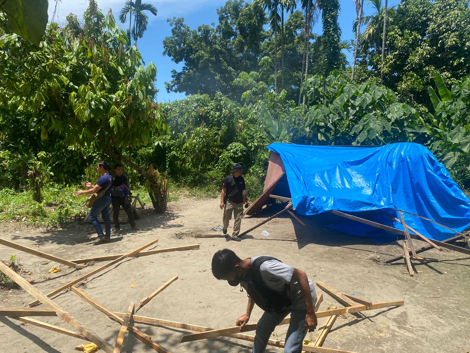 Sat Narkoba Polres Langkat Gerebek Markas Judi dan Sarang Narkoba