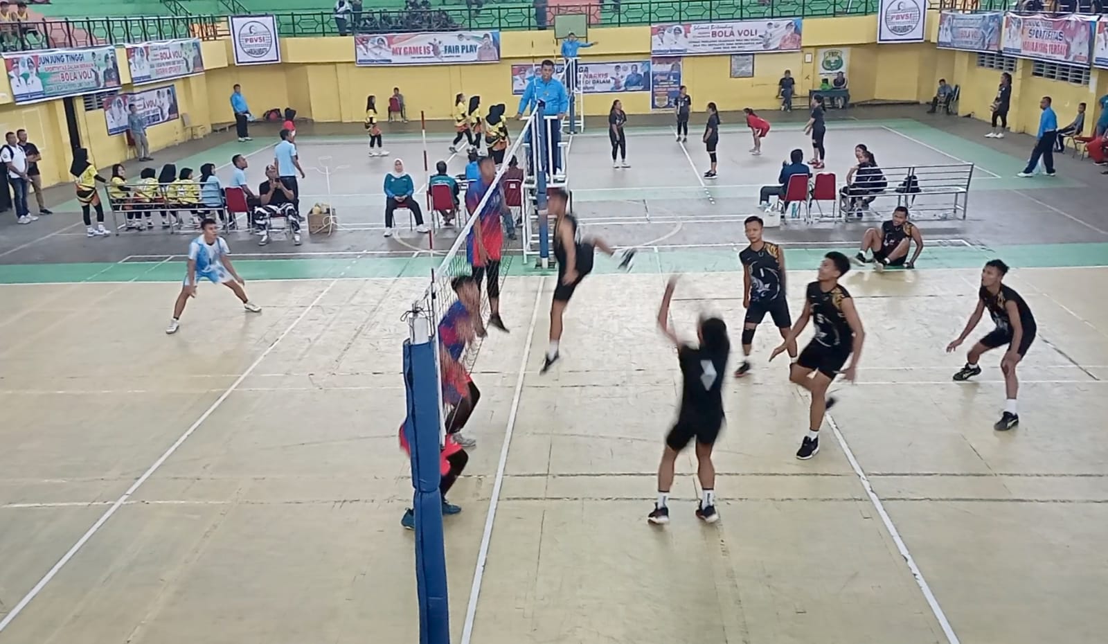 16 Besar Voli Berakhir, Ini Tim Voli Menuju Porprovsu, Labuhanbatu Salah Satunya