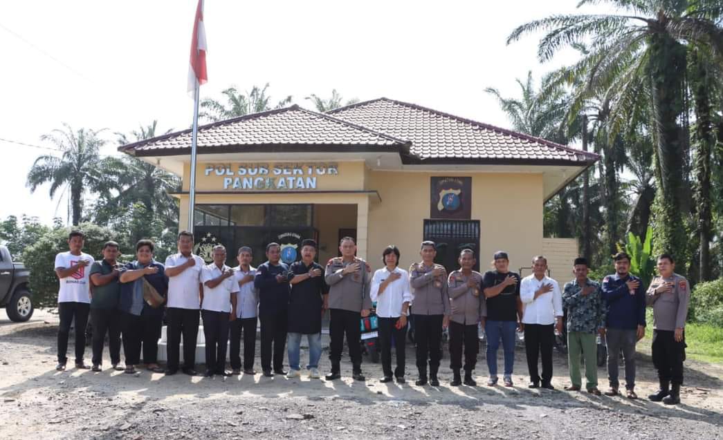 Kapolres Labuhanbatu Tinjau Polsub Sektor Polsek Pangkatan