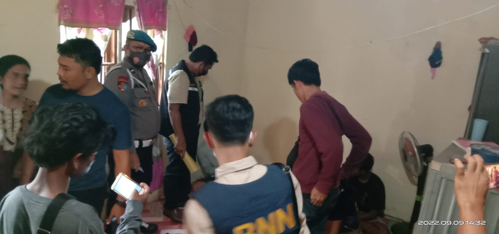 Gerebek Kampung Narkoba, 3 Pengedar Narkoba Diamankan Sat Reskrim Polres Langkat 