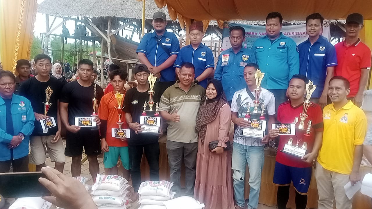 Final Piala Keripik Cinta Mas Hendro Dimenangkan Desa Teluk Meku
