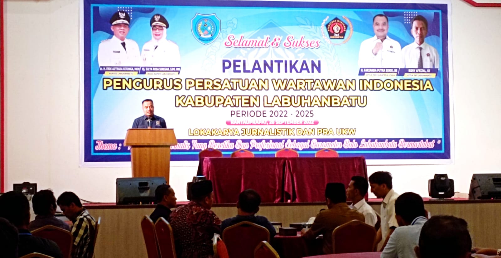 Ketua PWI Sumut : Jurnalis Harus Mengedepankan Etika Dalam Menjalankan Profesi