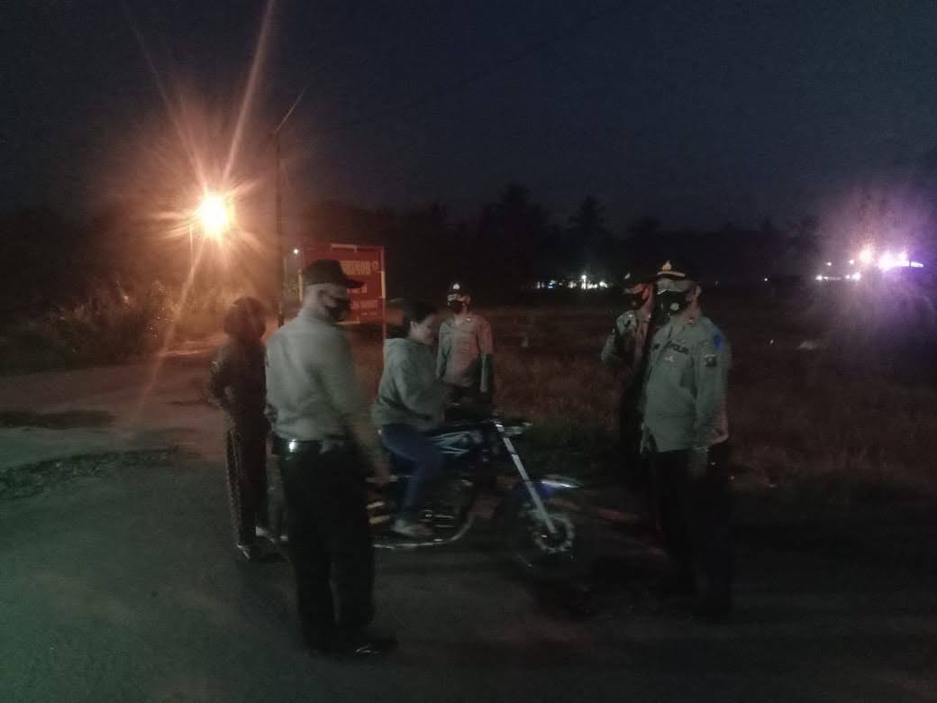 Polsek Sei Tualang Raso Patroli Rutin Cegah Kejahatan dan Tindak Pidana