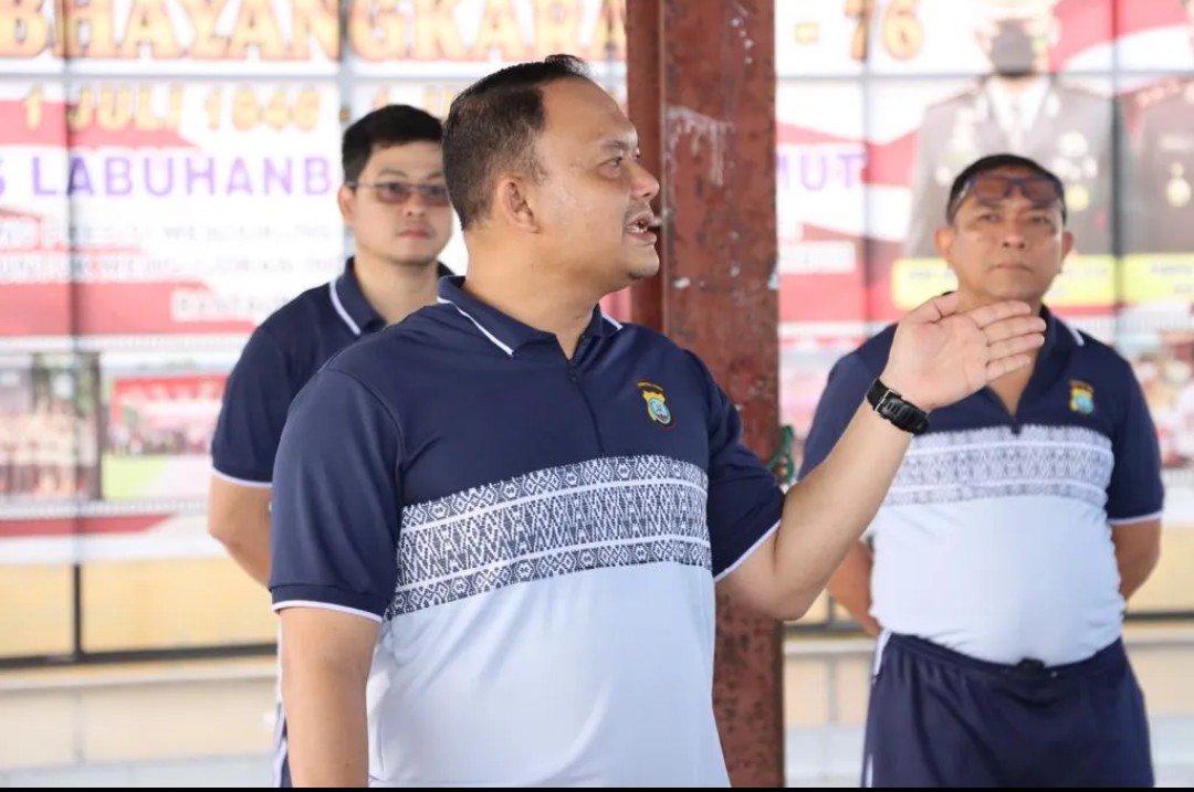 Kapolres Labuhanbatu Kasih Arahan ke ASN Dan Motivasi Bagi Non ASN