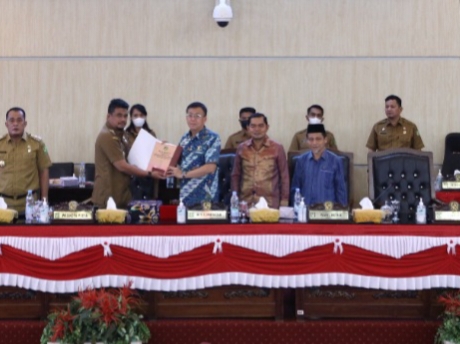 Paripurna DPRD Medan, Walikota Medan Sampaikan Nota Jawaban Perubahan APBD TA 2022