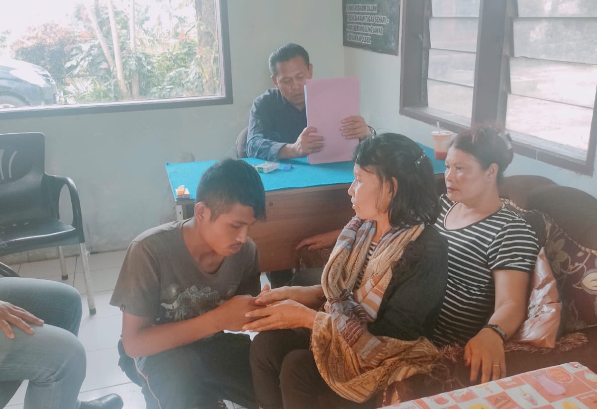 Polsek Simpang Empat Laksanakan Restoratif Justice Perkara Penganiayaan &Pengancaman