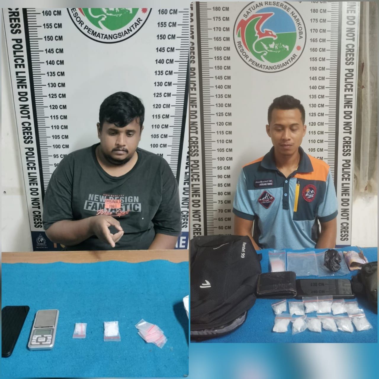 2 Pengedar Sabu Asal Siantar Ditangkap