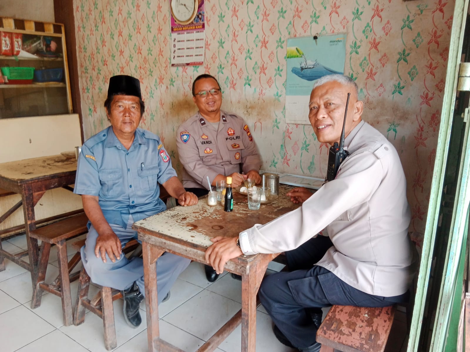 Satbinmas Polres Tanjungbalai Kombur Bersama Warga Sambil Pembinaan Harkamtibmas