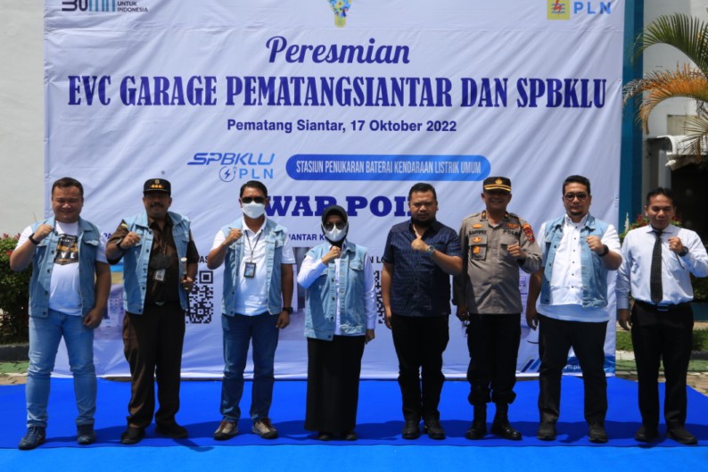 Dorong Electrifying Vehicle PLN UIW Sumatera Utara Resmikan 3 Swap Point SPBKLU Sekaligus