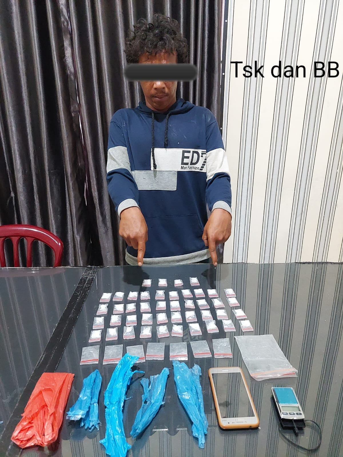 Satres Narkoba Polres Tanah Karo Berhasil Tangkap Bandar Narkoba Di Tigandreket