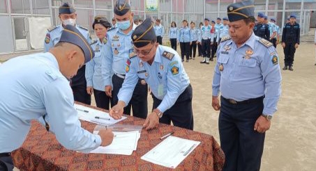 Rutan Kabanjahe Ikuti Ikrar Netralitas &  Penandatanganan Fakta Integritas