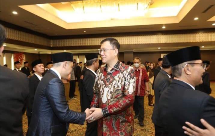 Ketua DPRD Medan Hadiri Sumpah Jabatan dan Pembekalan Panwaslu Kecamatan