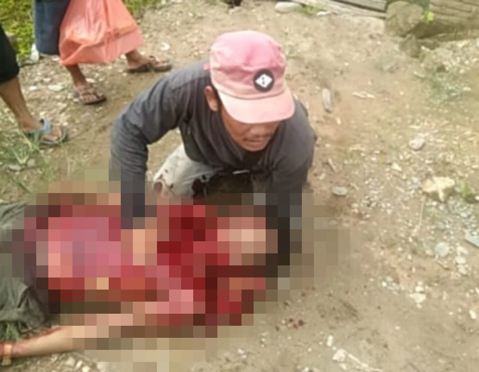 Dipukul Godam, Warga Sei Rakyat Tewas Bersimbah Darah 