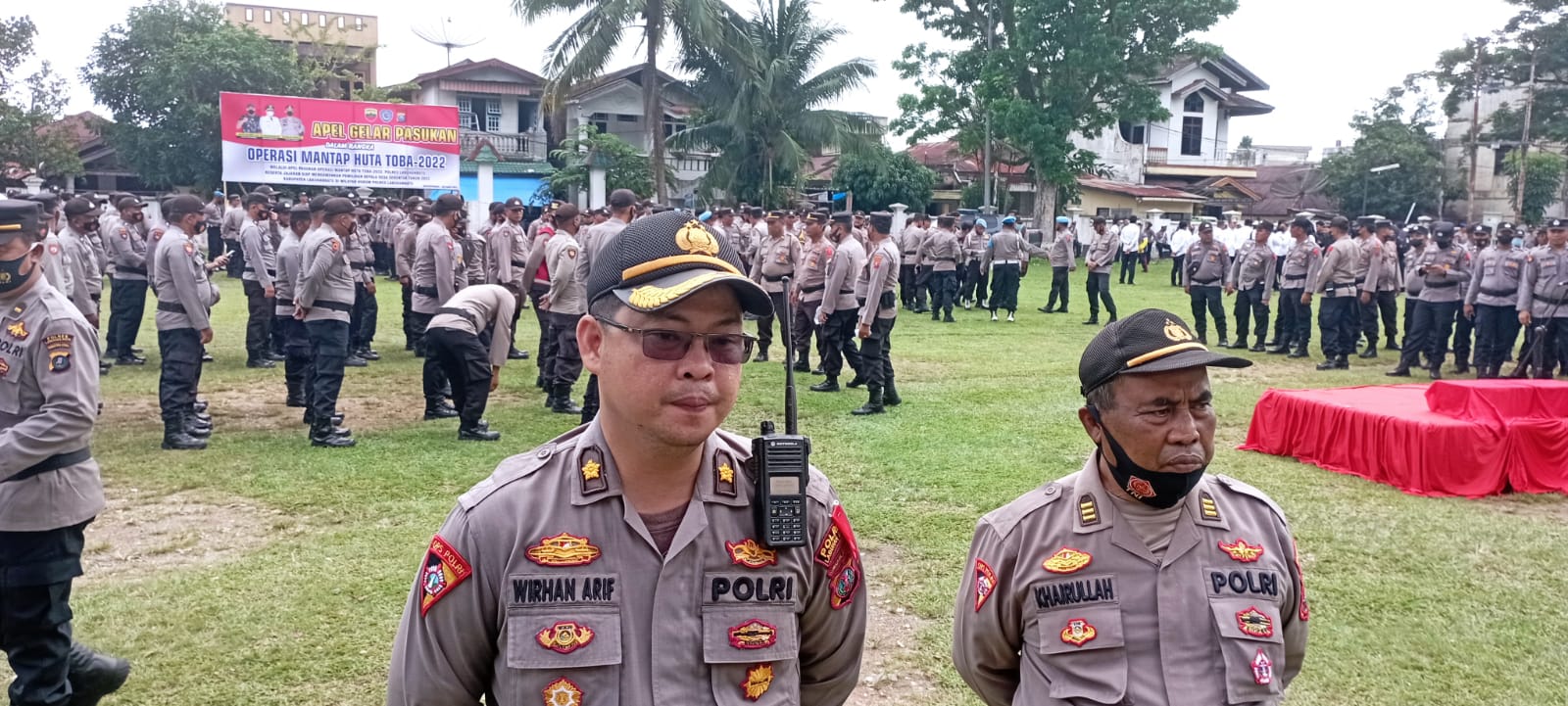 Amankan Pilkades Serentak Labuhanbatu, Ribuan Personil Diterjunkan
