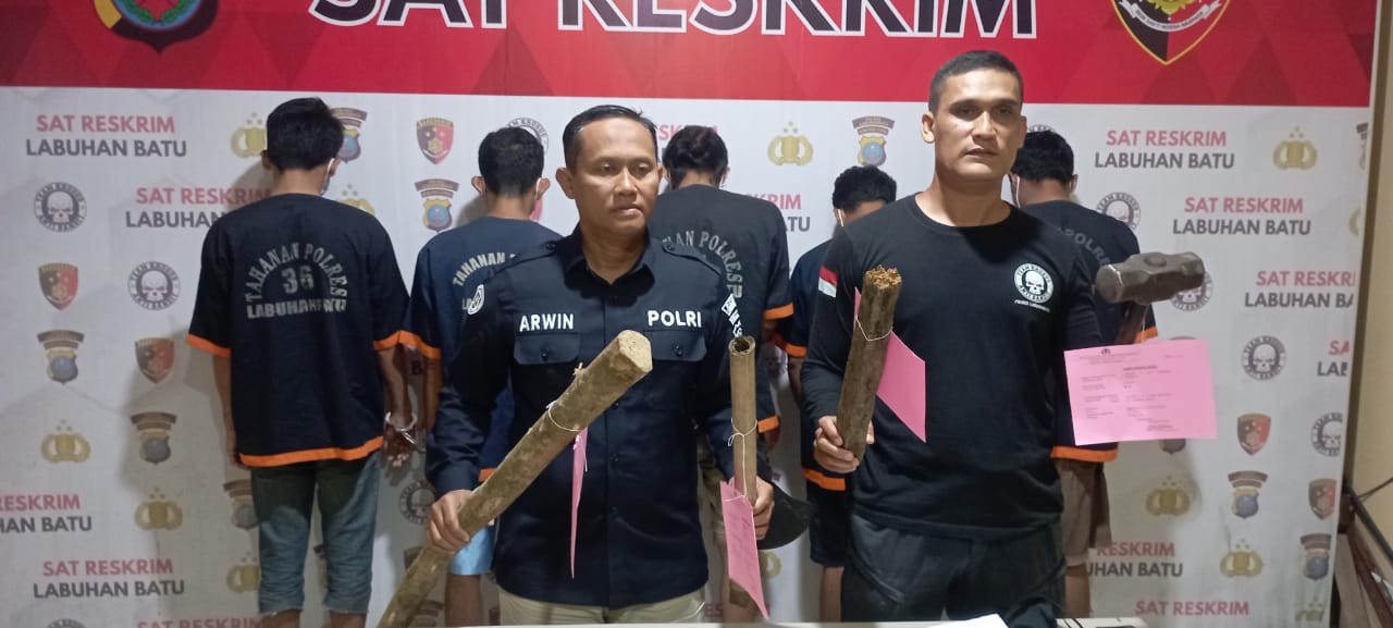 5 Pelaku Pengeroyokan Dipanai Tengah Diringkus