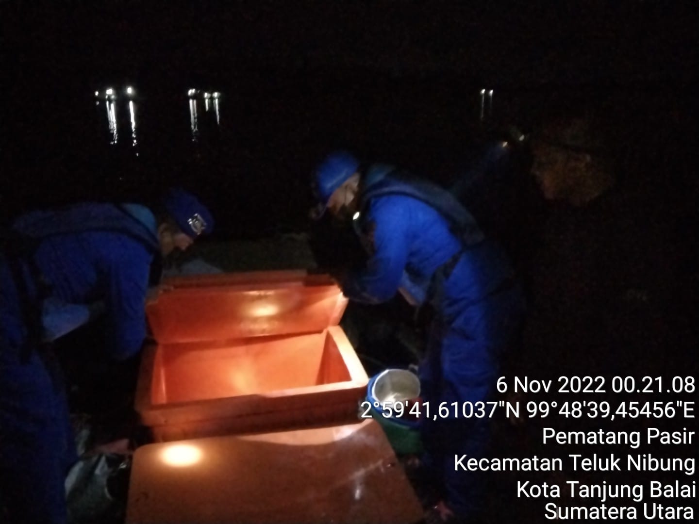 Cegah Masuknya Barang Penyelundupan,  Polairud Polres Tanjung Balai Laksanakan Patroli