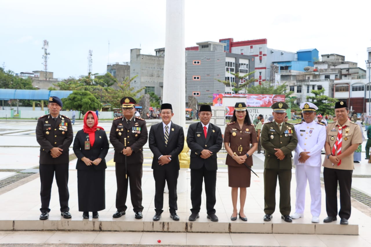 Kapolres Tanjungbalai Hadiri Upacara Hari Pahlawan Nasional Ke 77 Tahun 2022