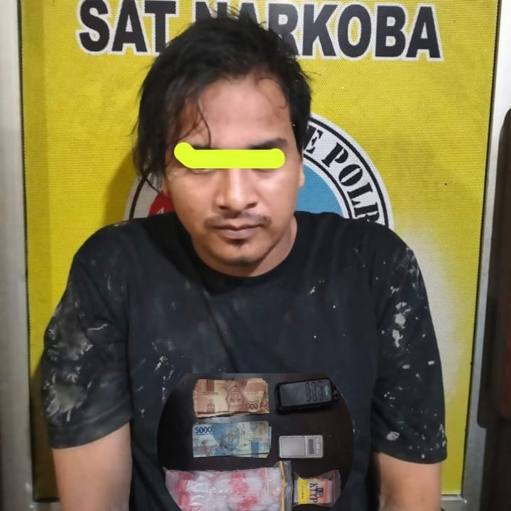 Satres Narkoba Polres Binjai Ciduk pengedar Sabu