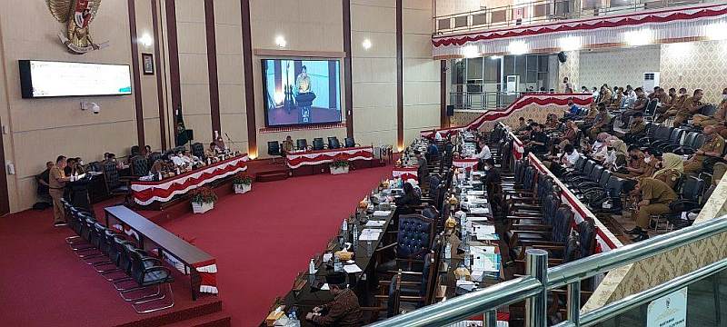 Paripurna DPRD Medan, Walikota Medan Sebut Lakukan Penyederhanaan Administrasi Perpajakan