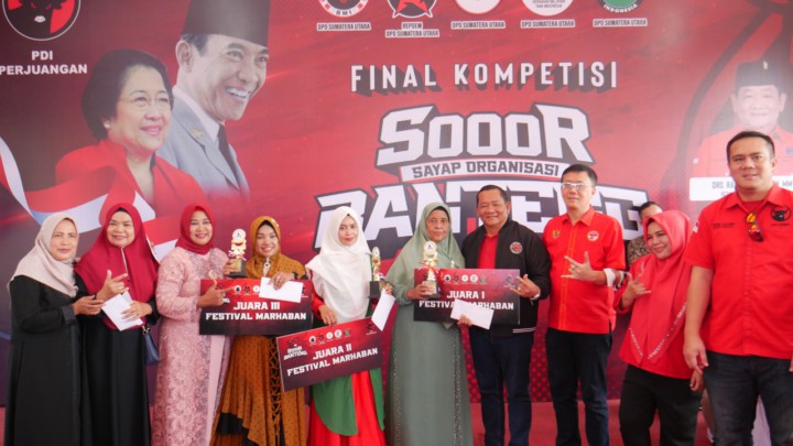 DPD PDI Perjuangan Sumut Apresiasi SOOR Banteng, Rapidin Simbolon: Beri Ruang Bagi Anak Muda