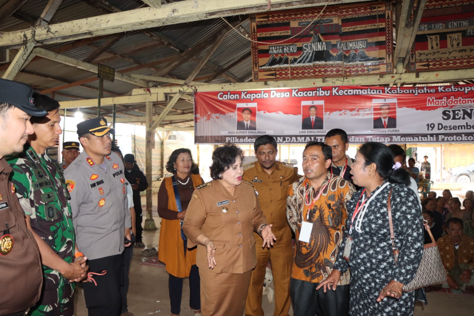 Pilkades Serentak Kabupaten Karo Berjalan Aman, Kapolres Ucapkan Terima Kasih