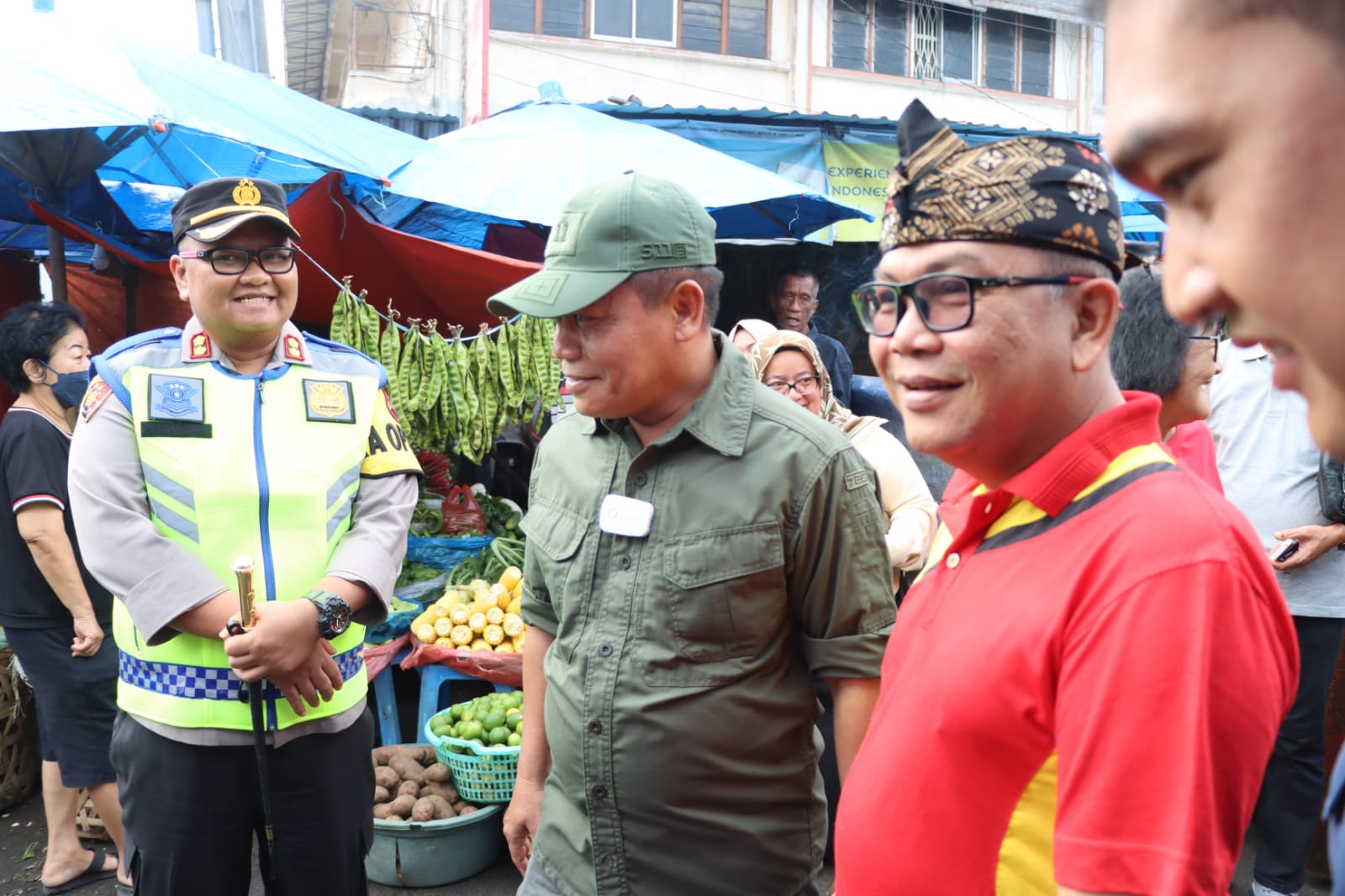 Kapolres Tanjung Balai Bersama Walikota Cek Harga Dan Ketersediaan Sembako