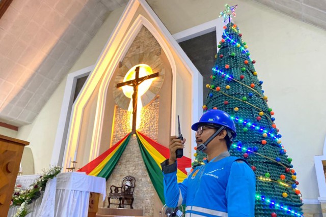 Hadirkan Listrik Andal, PLN Sukseskan Perayaan Natal 2022 di Sumatera Utara