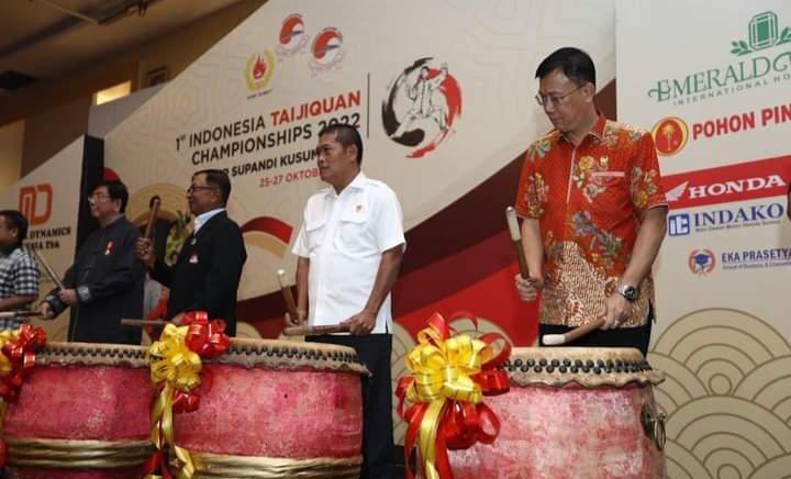 Ketua DPRD Medan Hadiri Indonesia Taijiquan Championship 2022