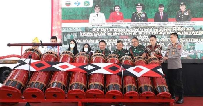 Ketua DPRD Medan Hadiri Acara Momentum TNI Manunggal Bangga Kencana Kesehatan Terpadu
