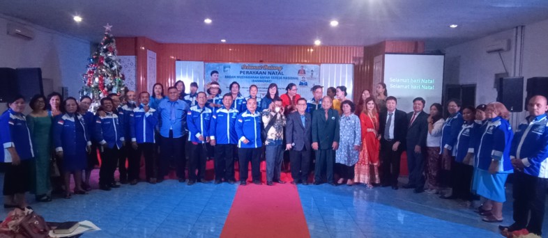 Perayaan Natal BAMAGNAS Medan Helvetia, Pdt Arnold Budiman Hutasoit: Percaya Allah dengan Segenap Hatimu