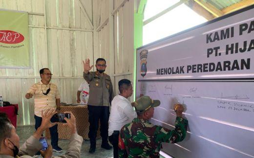 Polres Labuhanbatu Sosialisasi Tentang Bahayanya Narkoba