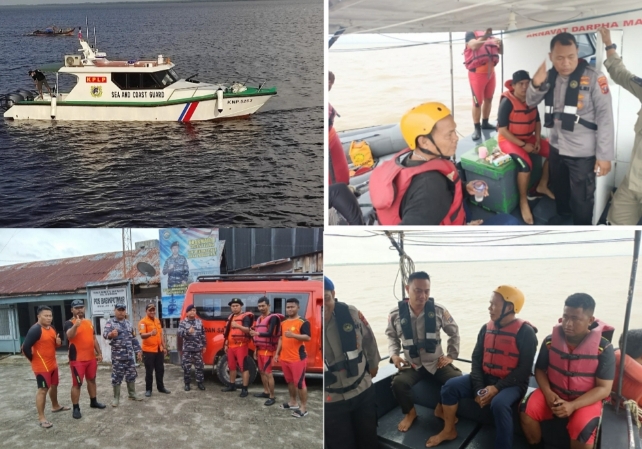Tim Gabungan Terus Mencari Nelayan Yang Hilang Di Laut Simandulang