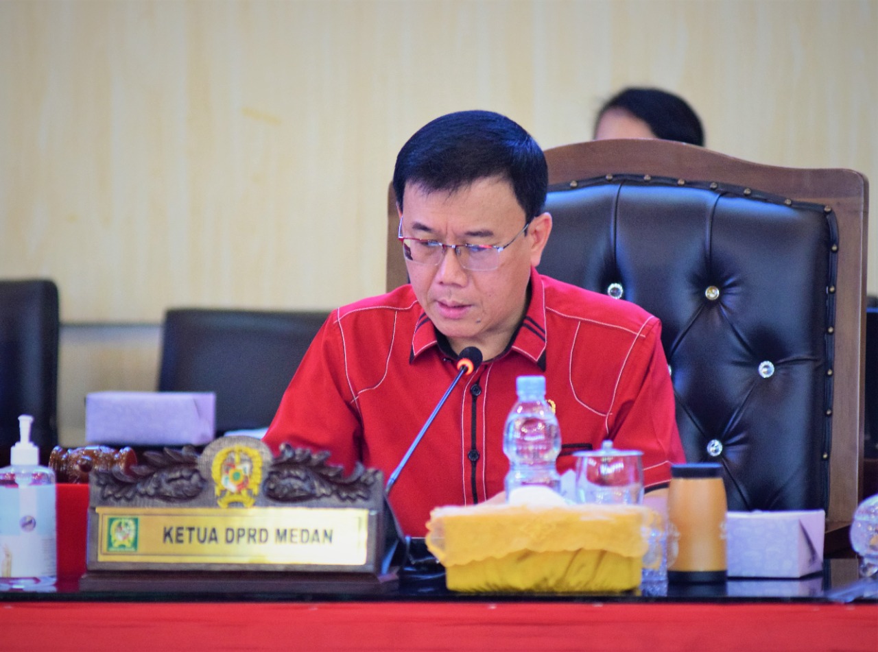 Ketua DPRD Medan, Hasyim SE.