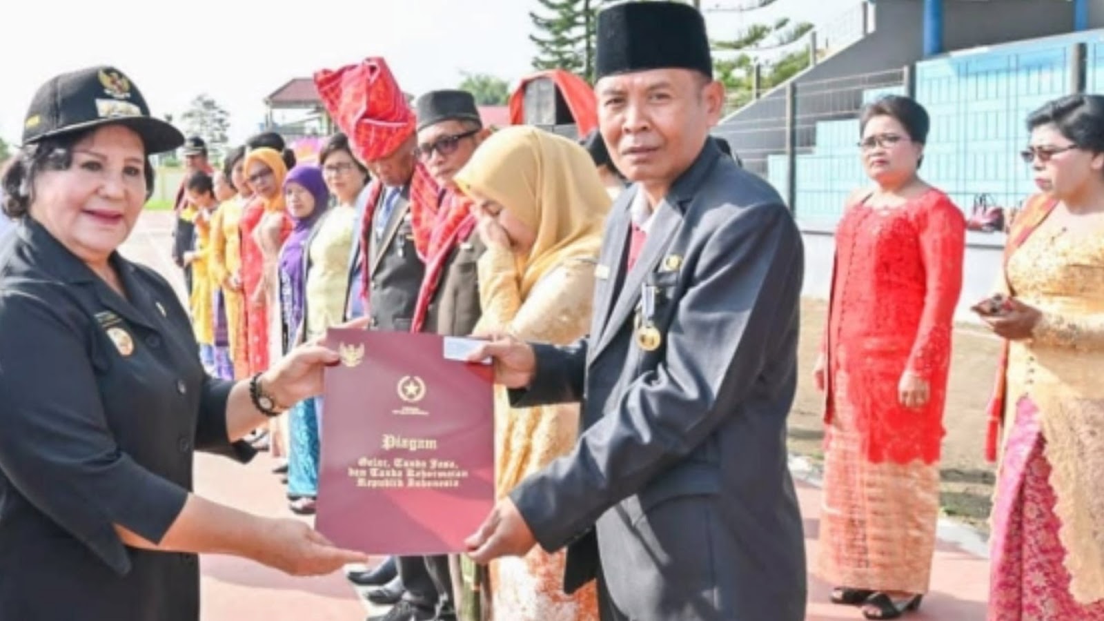 Bupati Karo Pimpin Upacara Hari Amal Bakti Ke-77 Kementerian Agama