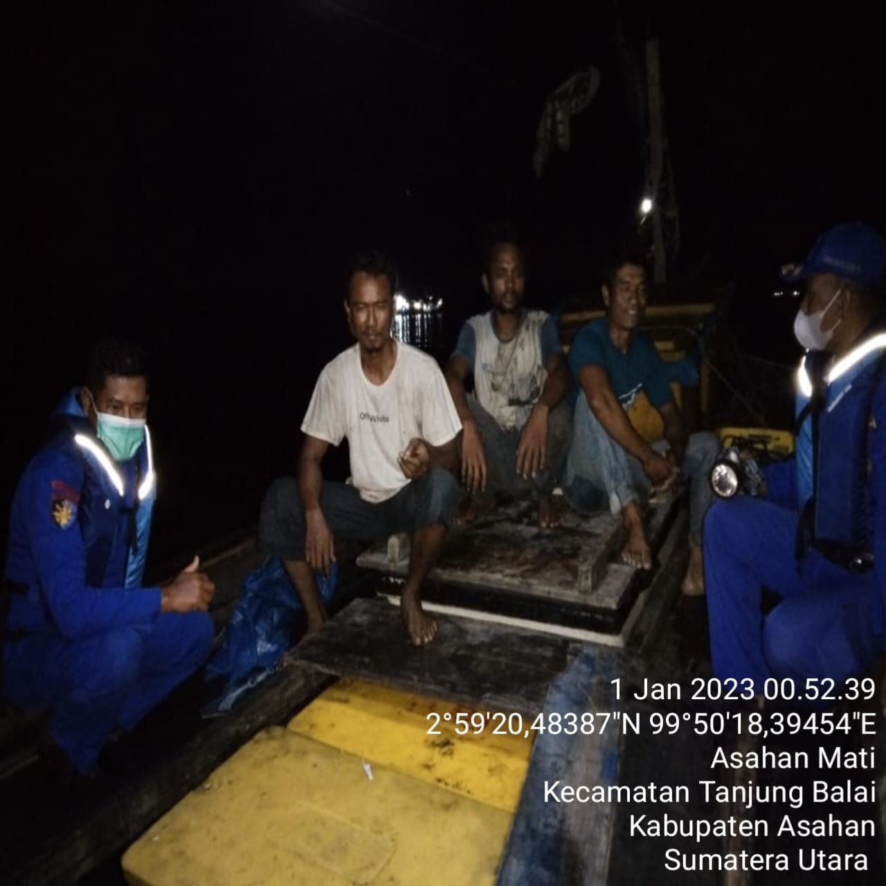 Cegah Narkoba, PMI Ilegal Dan Ballpers, Satpolair Polres Tanjungbalai Lakukan Patroli