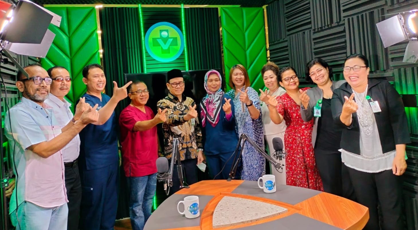 Mau Tau Tentang Kesehatan, RS Vita Insani Siantar Buat Podcast Komunikasi VIBES