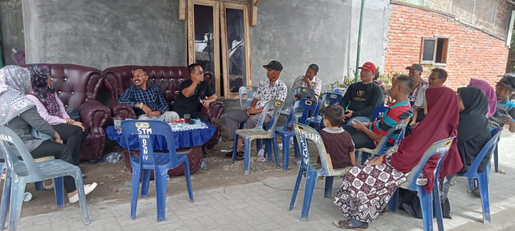 Masyarakat Desa Sidomulyo Syukuran Atas Selesainya Pembangunan Bedah Rumah