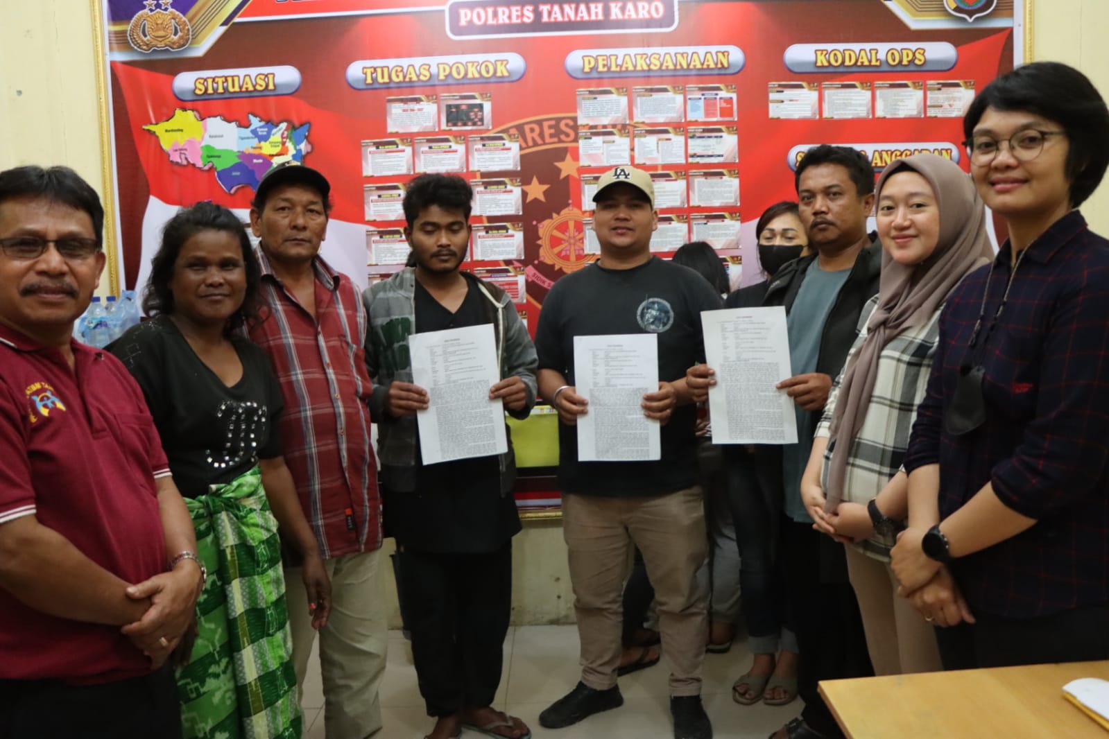 Unit PPA Polres Tanah Karo Gelar Mediasi Kasus Video Viral Perundungan Anak