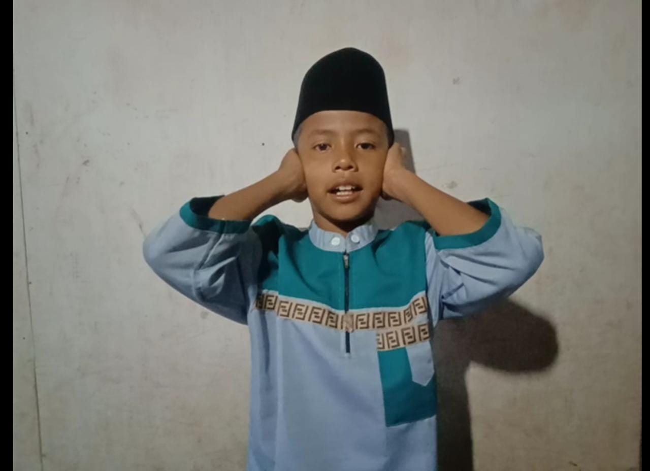 Khairil Amri Pasaribu Ikuti Lomba Adzan Sumut Berbudi
