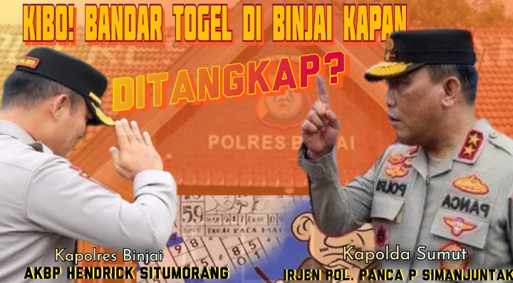 Kibo Terduga BD Togel Binjai Selatan Tak Tersentuh (1)