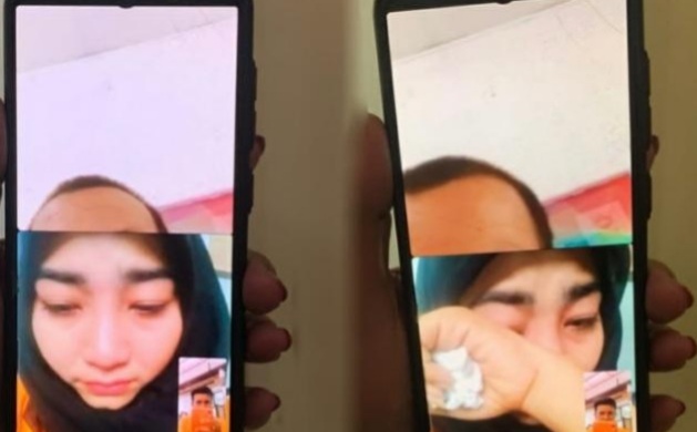 Wanita Cantik Kurir Sabu Menangis Usai Lolos dari Hukuman Mati di PN Medan