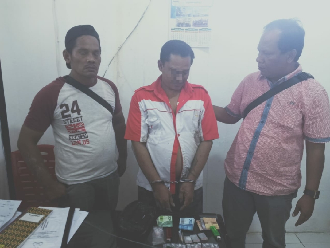 Pengedar Sabu Di Desa Kelapa Sebatang Berhasil Diciduk Unit Reskrim Polsek Kualuh Hilir 