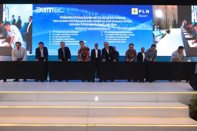 PLN Siap Penuhi Kebutuhan Listrik 1.008 MVA dari 8 Perusahaan di Batam