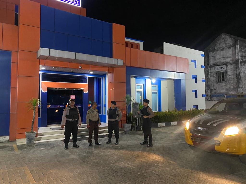 Satsamapta Polres Tanjungbalai Monitoring  Guna Ciptakan Kamtibmas Kondusif