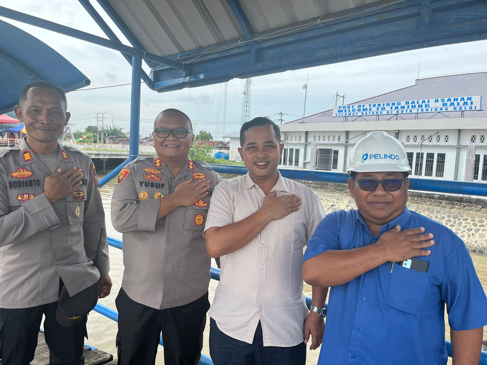 Kapolres Tanjungbalai Cek Kesiapan Penyeberangan Pelabuhan Teluk Nibung 