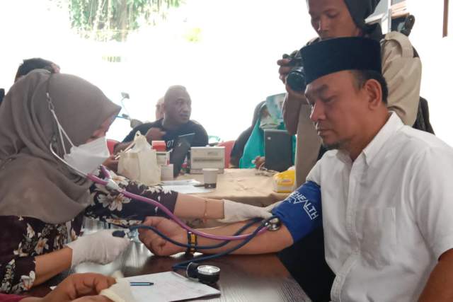 Dedy Aksyari Gelar Donor Darah dan Pemeriksaan Kesehatan Gratis