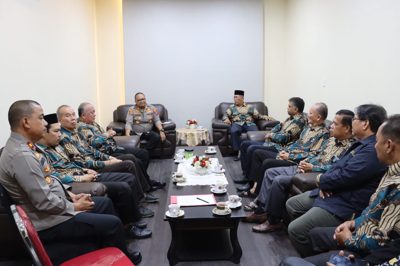 Kapolres Tanjung Balai Sambut Audiensi  FKUB Kota Tanjungbalai