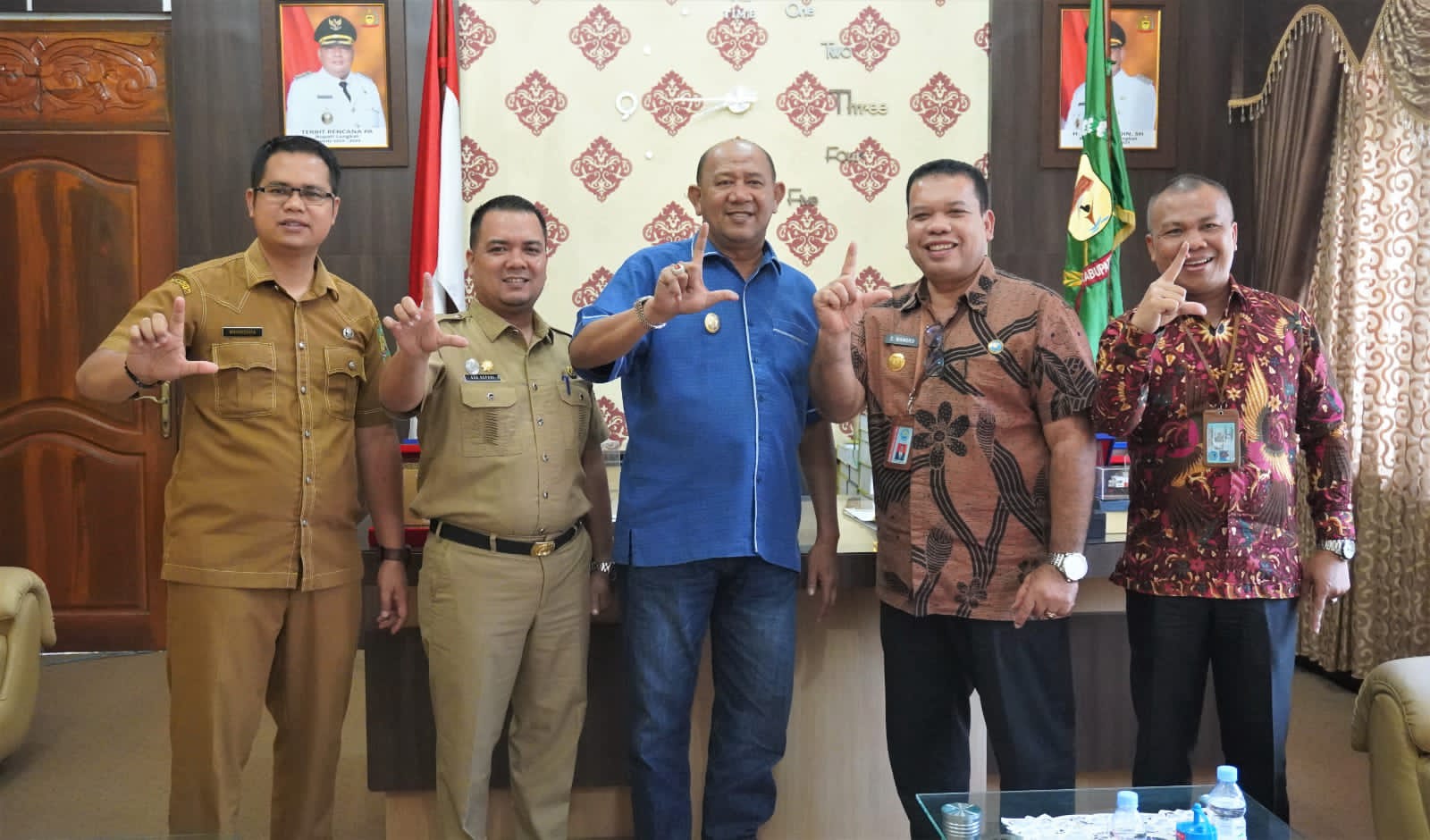 BNNK Langkat Silaturahmi ke Syah Afandin