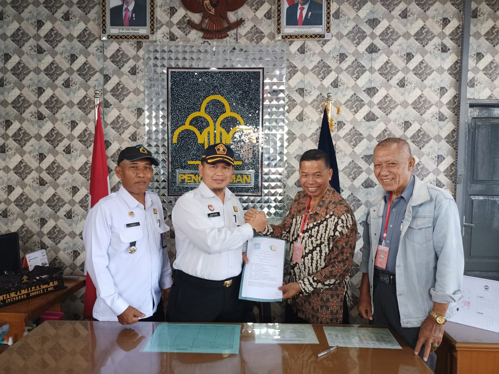 Rutan Tanjung Pura dan KOM Kerjasama soal Penyuluhan Kerohanian.